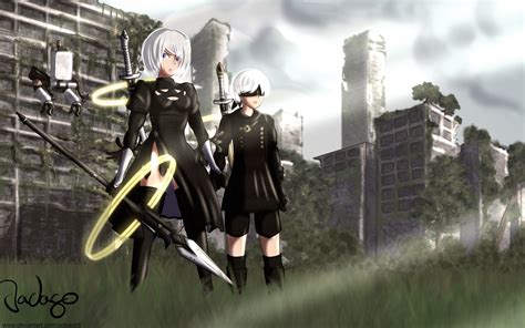 City Ruins - NieR:Automata by Jadago on Newgrounds