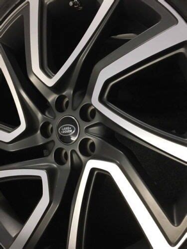 Inch Land Rover Range Discovery Alloy Wheels Diamond Cut Black