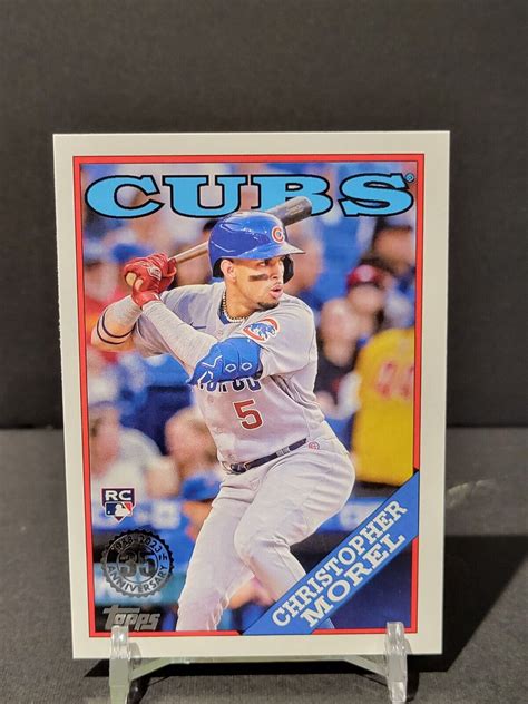 Topps Series T Christopher Morel Rookie Rc Chicago Cubs Ebay