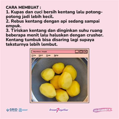 Resep Potato Mochi Yang Pernah Dimakan Oleh Zenitsu Demon Slayer
