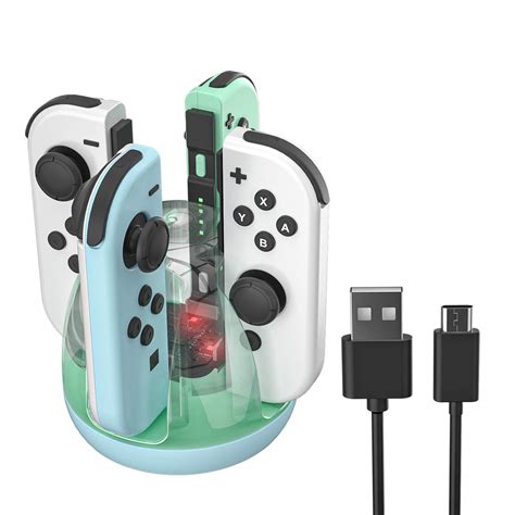 Nintendo Switch Joy Con Charger - Blue Green – HEATFUN