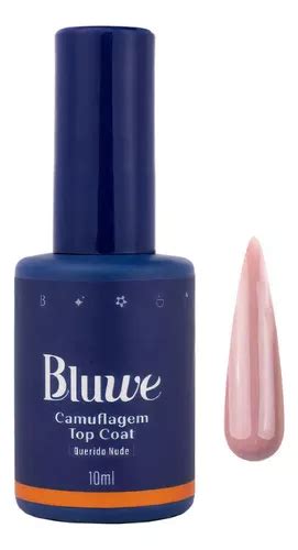 Top Coat Camuflagem Querido Nude Ml Bluwe Mercadolivre