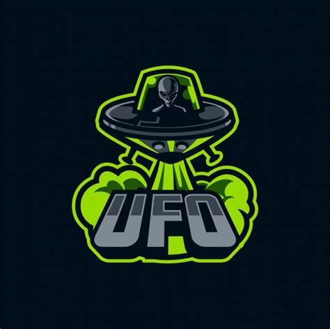 Premium Vector Spaceship And Alien Mascot Logo For Sport And Esport