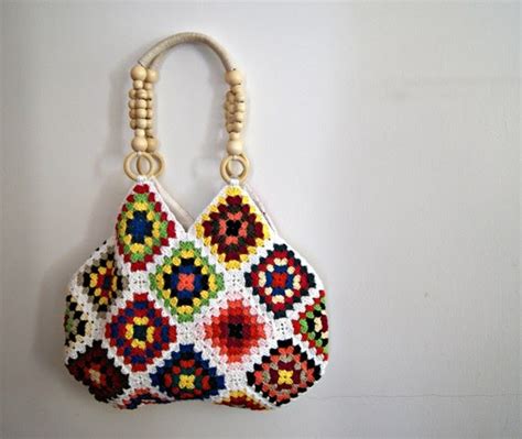 Blij Dat Ik Brei Granny Square Tas