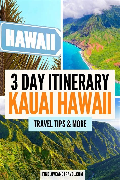 How To Spend Days In Kauai Itinerary Travel Tips Artofit