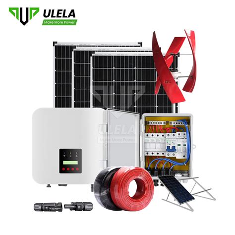 Ulela 50 Kwh Solar System Factory Wholesale 8kw On Grid Solar System