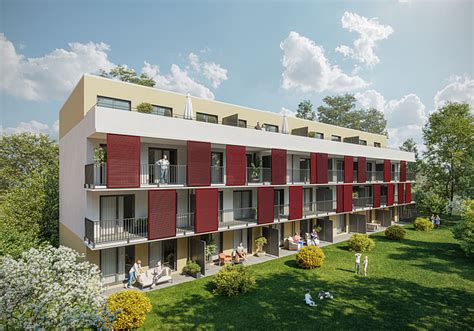 Neubau Von Mehrfamilienhaus Mit Tiefgarage Ladenburg Vision Reality