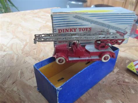 Dinky Toys Mecano Auto Chelle De Pompier D Dans Sa Boite Eur