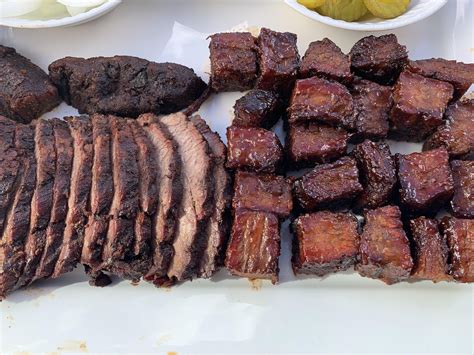 Brisket point slices and burnt ends : r/Traeger