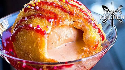 How To Make Deep Fried Ice Cream YouTube