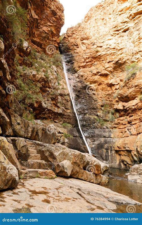 Meiringspoort Waterfall In De Rust Stock Photo Image Of Scenery View