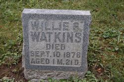 Willie S Watkins Unknown 1878 Find A Grave Memorial