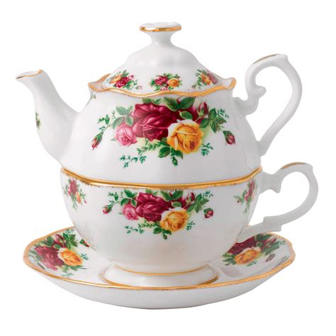 Royal Albert China Old Country Roses Tea For One Crystal Classics