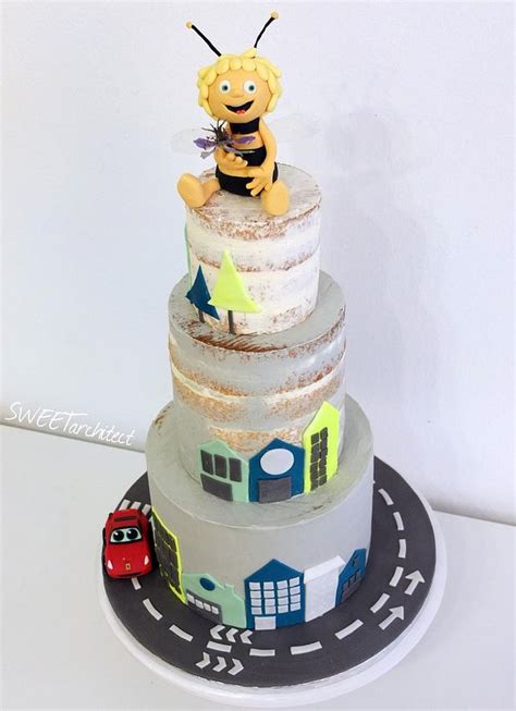 Naked Birthday Cake Decorated Cake By Sweet Architect Cakesdecor