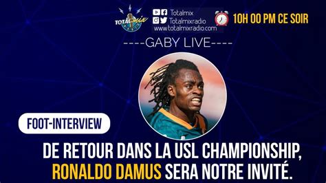 Gaby Live Mardi Septembre De Retour Dans La Usl Championship