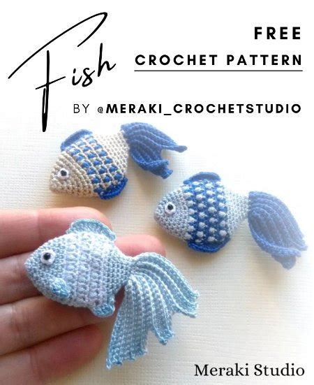 Free Crochet Pattern Fish Free Crochet Patterns