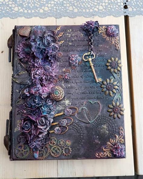 Pin By Andria Cameron On Powertex Steampunk Mixed Media Art Mixed