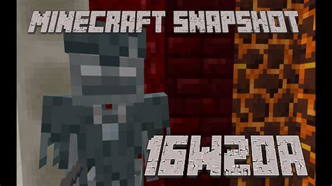 Minecraft Snapshot 16w20a New Mobs New Blocks Polar Bear Husk Stray Youtube