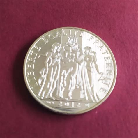 Pi Ce De Euro Argent Bu Monnaie De Paris Hercule Eur