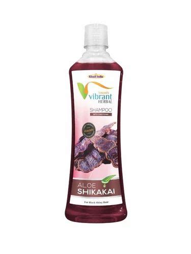 Vibrant Khadi Herbal Aloe Shikakai Shampoo At Rs Bottle Herbal