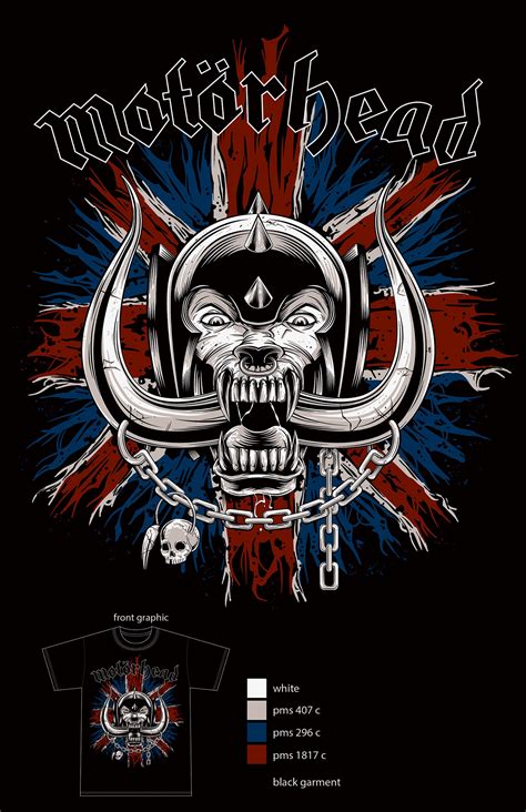 Official Motörhead Shirt Design on Behance