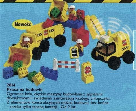 LEGO DUPLO Praca na budowie 2814 Porównywarka cen klocków