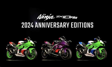 Kawasaki Unveils Ninja ZX 10RR 40th Anniversary Edition All About The