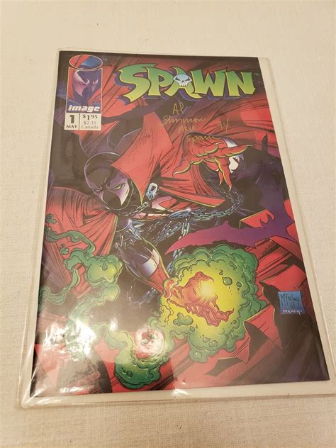 Spawn 1 Signed Al Simmons Aka Spawn Values - MAVIN