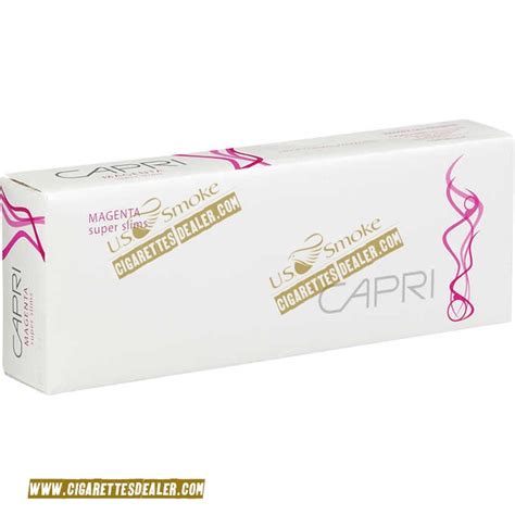 Capri Menthol Indigo 120's Box Free Fast Shipping