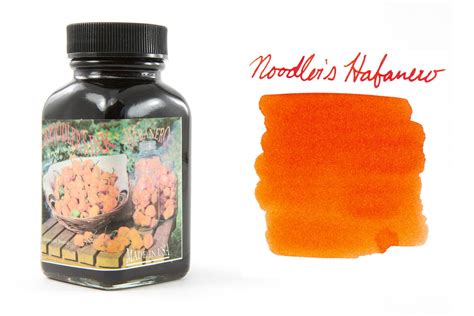 Noodlers Habanero 3oz Bottled Fountain Pen Ink The Goulet Pen Company