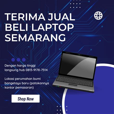 Menerima Jual Beli Laptop Notebook Bekas Daerah Tembalang Dan