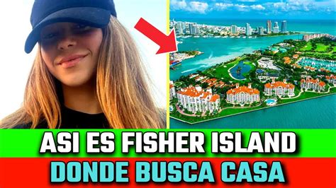 FISHER ISLAND así el LUGAR donde SHAKIRA estaría BUSCANDO casa en