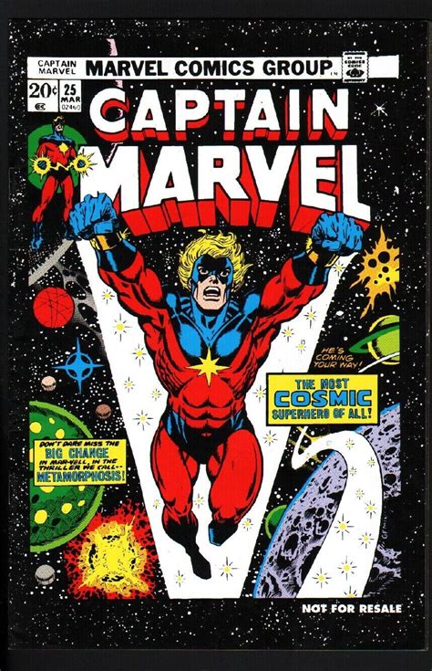 Captain Marvel Starlin Thanos Rare Nd Print Htf Nm Comic Books