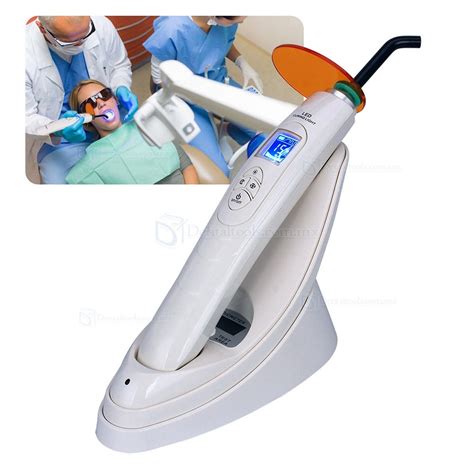 Alta calidad Dental Lampara de Fotocurado LED Inalámbrica con Medidor