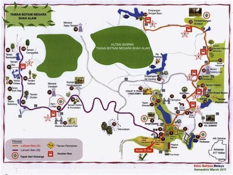 Aktiviti Dan Tempat Di Bukit Cerakah Atau Taman Botani Negara