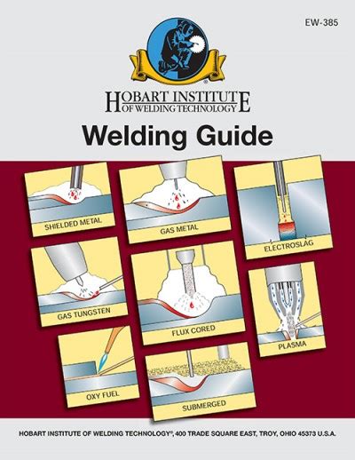 Welding Guide Hobart Institute Of Welding Technology