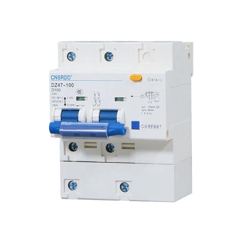 Residual Current Circuit Breaker Main Switch With Surge Protector Rcbo