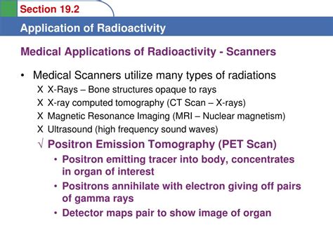 Ppt To Learn About Some Uses Of Radioactivity In Our Lives Powerpoint