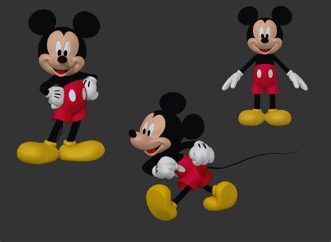 Mike Obrien Mickey Mouse Concept Model