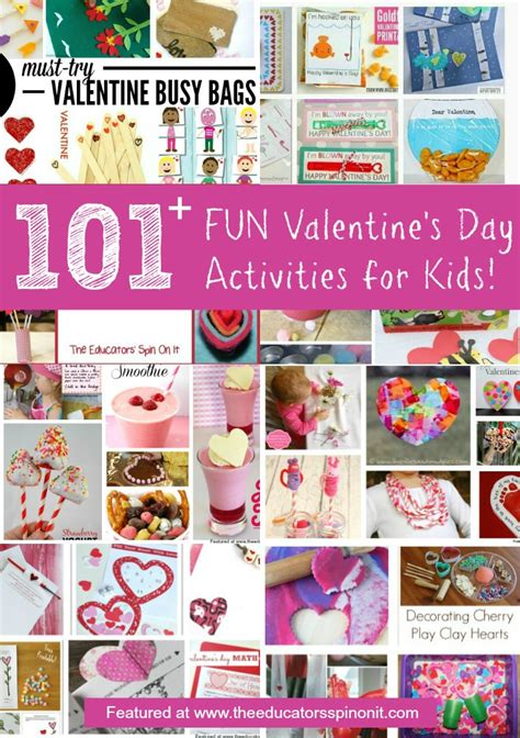 101+ Valentine's Day Activities for Play and Learning