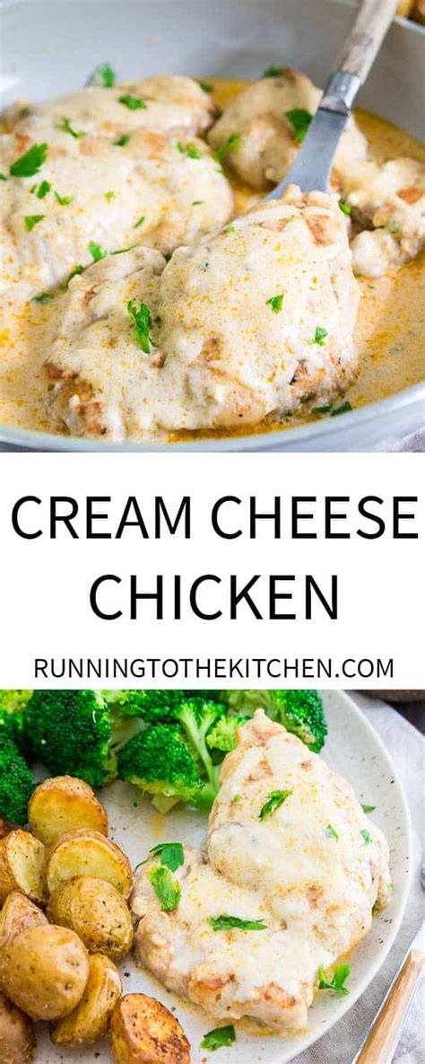 Cream Cheese Chicken Easy Cream Cheese Sauce For Chicken Recipe