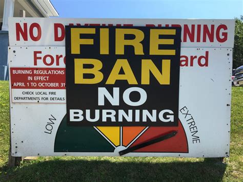 Complete Fire Ban In Haliburton County My Haliburton Now