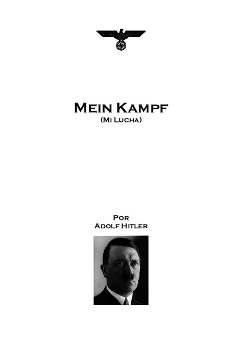 Pdf Mein Kampf Jose Valadez