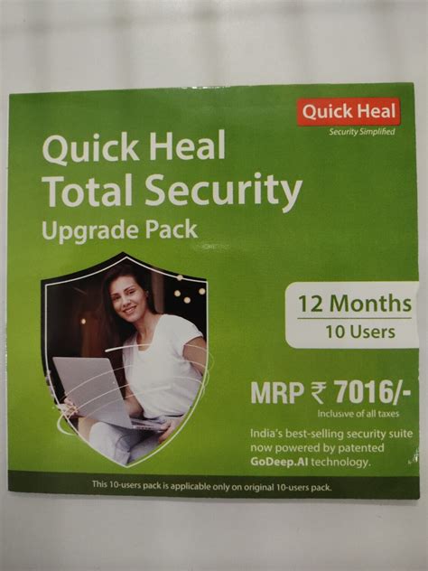 Quick Heal Total Security Renewal Pack User Years