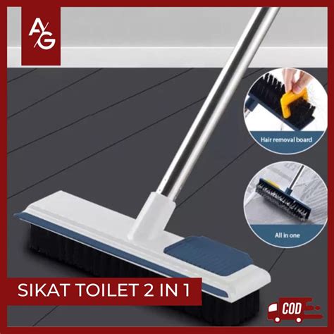 Jual Sikat Wc Kamar Mandi Toilet Gagang Panjang Brush Lantai Kamar