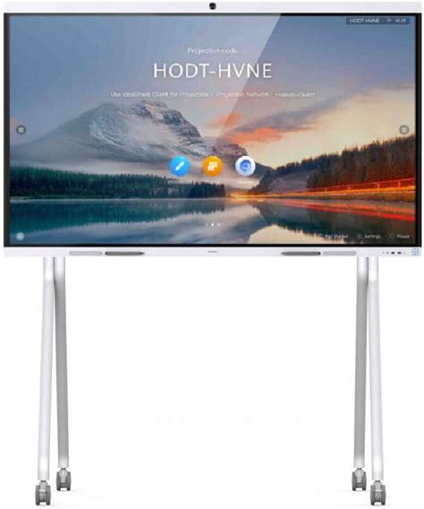 HUAWEI IdeaHub B2 Conference Screen With Huawei Ideahub Rolling Stand