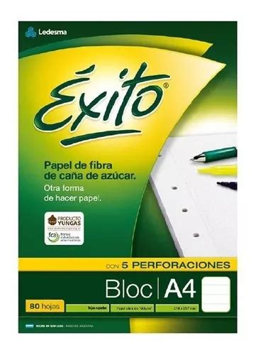 Block De Hojas A4 Rayadas Exito X 80 Hojas Rayado Pack X 5 U Mercadolibre