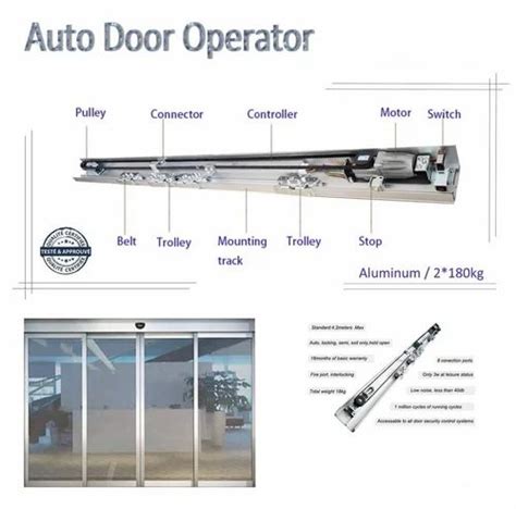 Automatic Sliding Sensor Glass Door, For Office at Rs 54000 in Pune