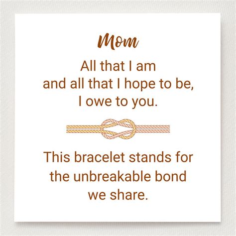 Unbreakable Bond Square Knot Bracelet