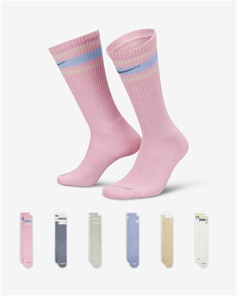 Nike Everyday Plus Cushioned Crew Socks 6 Pairs Nike ID